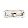 Image 2 : 0.52 ctw Diamond Ring - 14KT White Gold