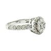 Image 1 : 1.30 ctw Diamond Ring - 14KT White Gold