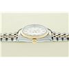 Image 5 : Rolex Mens Datejust 36 Silver Index Yellow Gold Fluted Oyster Perpetual Polished