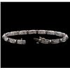 Image 3 : 14KT White Gold 2.83 ctw Diamond Bracelet
