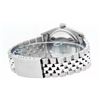 Image 5 : Rolex Mens Stainless Red Diamond 36MM Datejust Oyster Perpetual Wristwatch