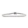 Image 1 : 4.76 ctw Diamond Bracelet - 14KT White Gold