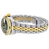 Image 9 : Rolex Ladies 2 Tone Green Diamond & Emerald Datejust Wristwatch