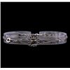Image 1 : 0.44 ctw Diamond Bracelet - 14KT White Gold