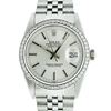 Image 2 : Rolex Mens Stainless Steel Silver Index 36MM Datejust Oyster Perpetual Wristwatc
