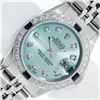 Image 1 : Rolex Ladies Stainless Steel Ice Blue Diamond 26MM Oyster Perpetaul Datejust Wit