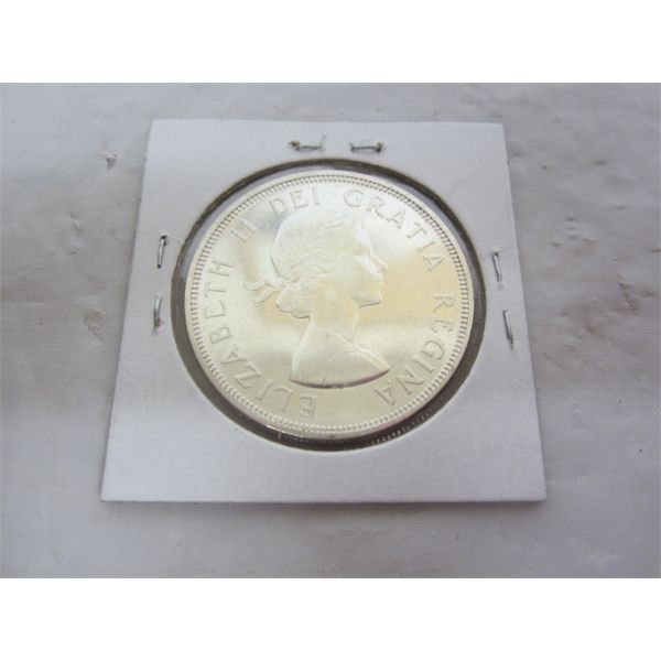 Canadian Silver Dollar 1964