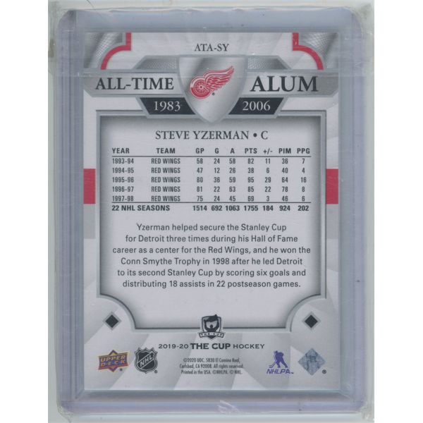 2020 Upper Deck Steve Yzerman