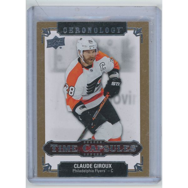 2019-20 Upper Deck Claude Giroux Time Capsules