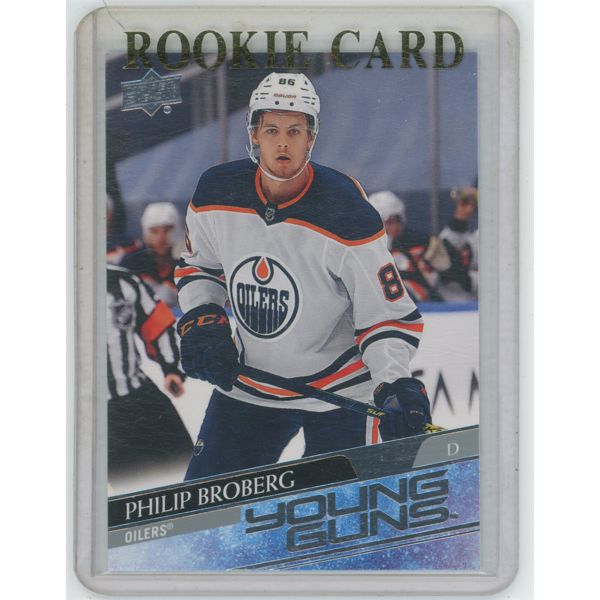 2020 Upper Deck Philip Broberg Young Guns