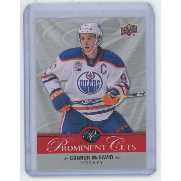 2017 Upper Deck Connor Mcdavid Prominent Cuts