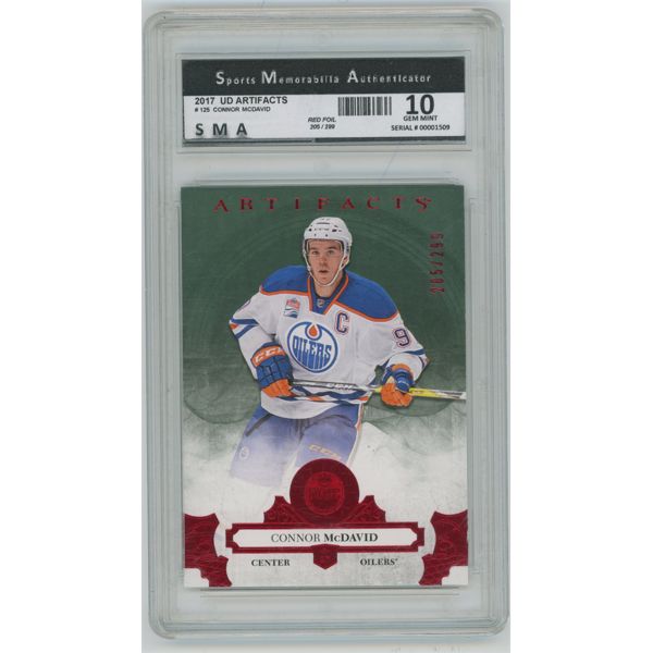 GRADED 10: Gem Mint 2017 Upper Deck Artifacts