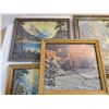 Image 2 : LOT OF 5 VINTAGE PICTURES & FRAMES