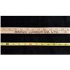 Image 2 : Advertising Yard Stick - Margo Lumber Margo Sk.