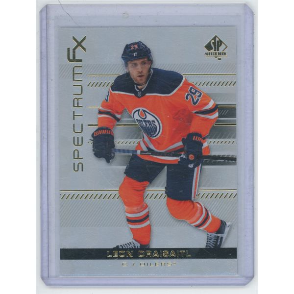 2020 Upper Deck Leon Draisaitl Spectrum FX