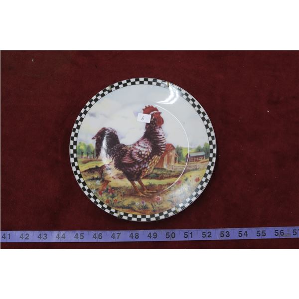 Collectable Rooster Plate