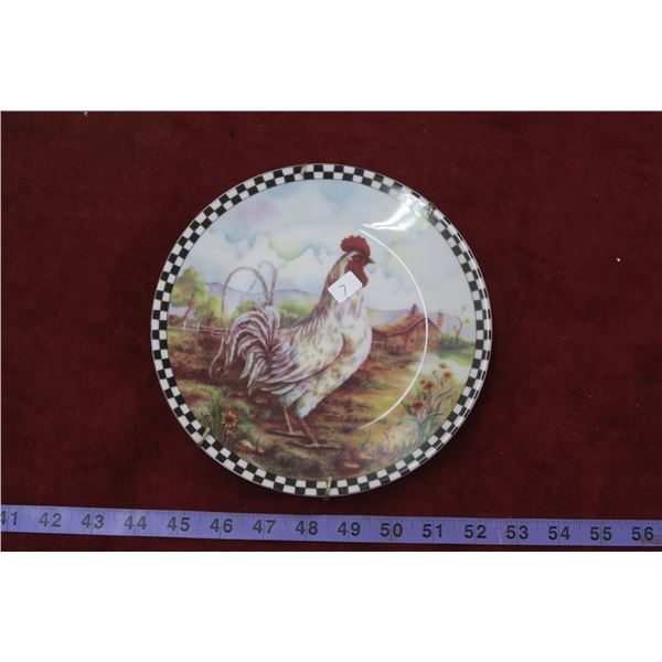 Collectable Rooster Plate