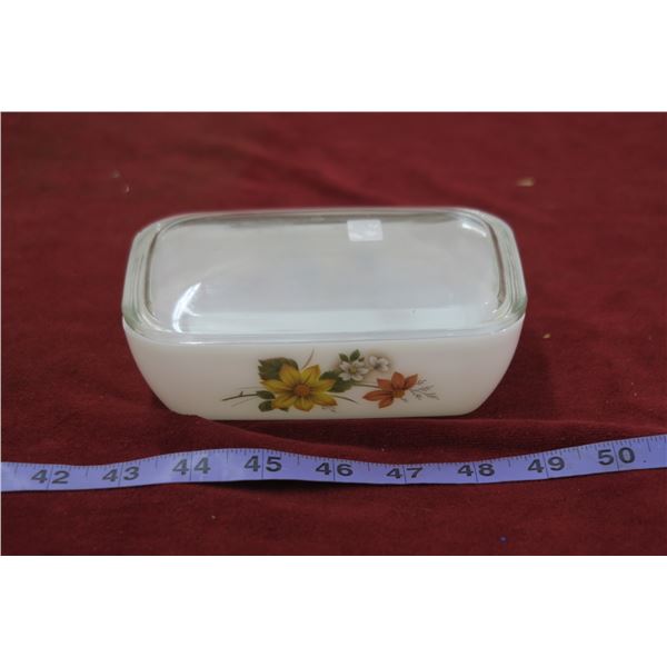1 Butter Dish Autumn Glory