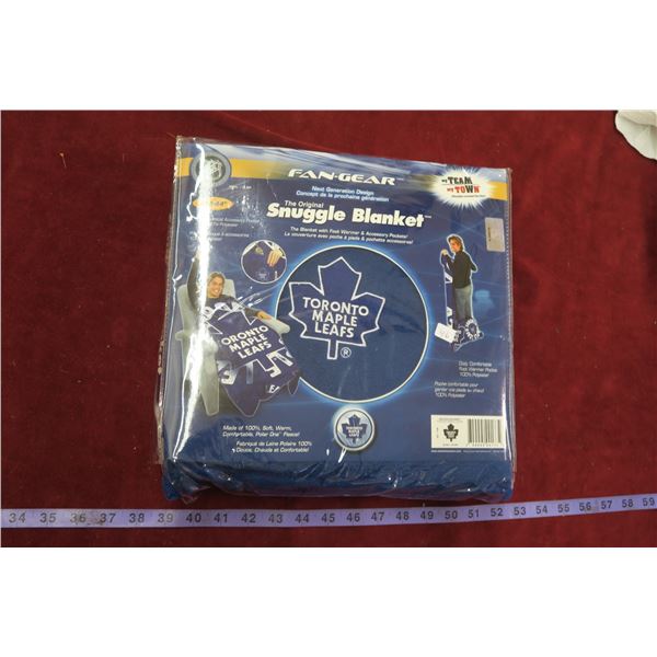 Toronto Maple Leaf Blanket in original packaging