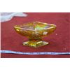 Image 1 : Yellow Diamond Carnival Glass