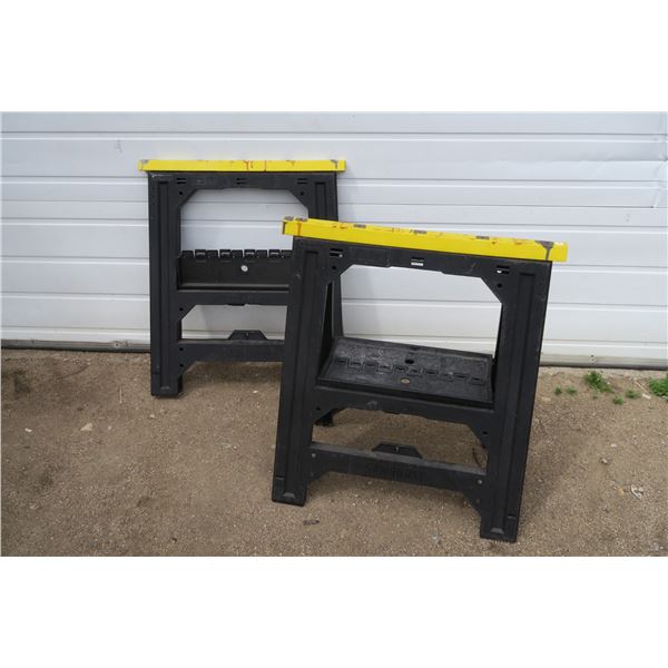 2 Stanley Saw Horsesd 33"