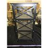 Image 2 : Black 4 Shelf Display End Table 30"×15"×15"
