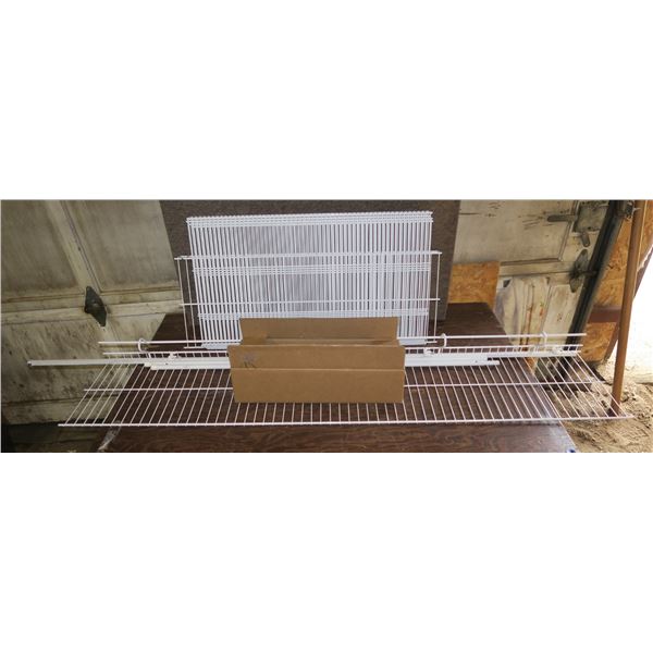 Wire Shelving Unit w/ Harware