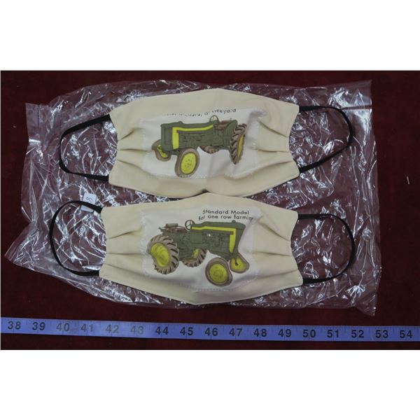 2 John Deer Handmade Masks