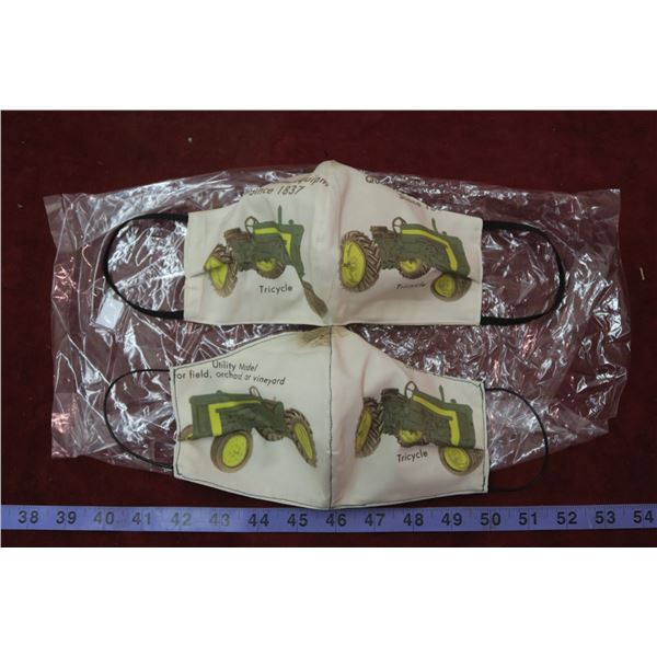 2 John Deer Handmade Masks