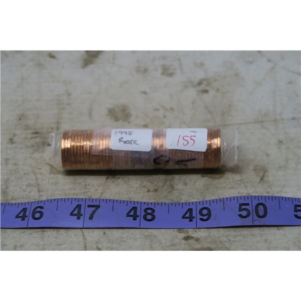 1 Cent Canadian Roll Mint - 1995 RARE