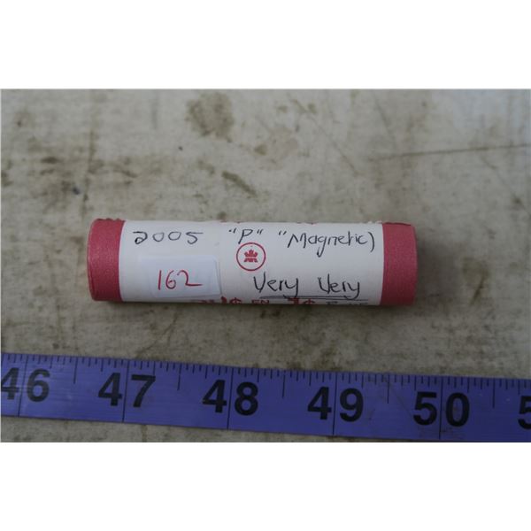 1 Cent Canadian Roll Mint - 2005 "p" Magnetic RARE