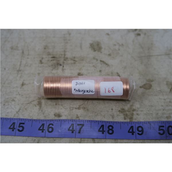 1 Cent Canadian Roll Mint - 2011 Magnetic