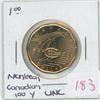 Image 1 : Canadian Loonie - 2009 Canadians 100 yr UNC
