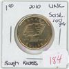 Image 1 : Canadian Loonie - Sask. Rough Riders 100 yr UNC