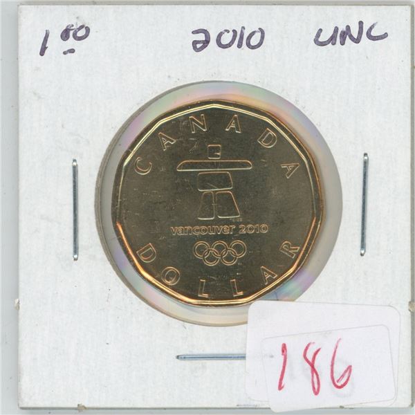 Canadian Loonie - 2012 OLY Vancouver UNC