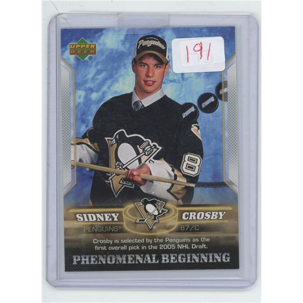 High Grade Sydney Crosby 2006 Upper Deck #1