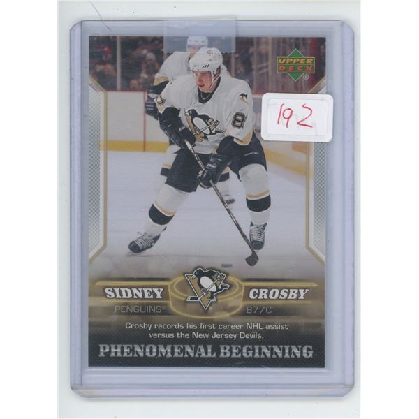 High Grade Sydney Crosby 2006 Upper Deck #3