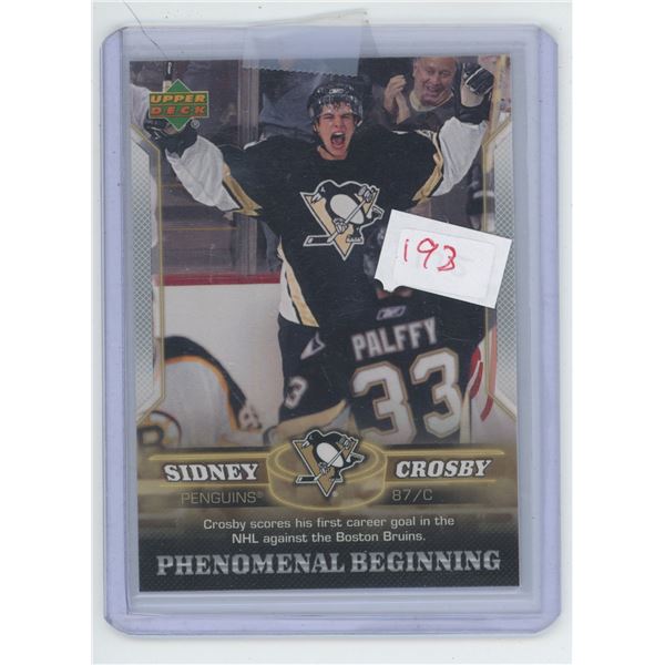 High Grade Sydney Crosby 2006 Upper Deck #4