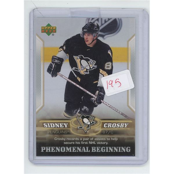 High Grade Sydney Crosby 2006 Upper Deck #6