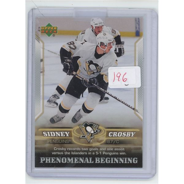 High Grade Sydney Crosby 2006 Upper Deck #7