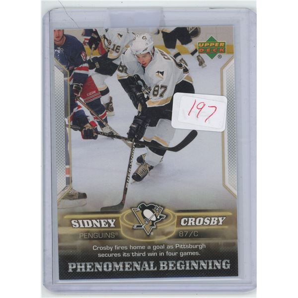 High Grade Sydney Crosby 2006 Upper Deck #8