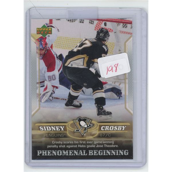 High Grade Sydney Crosby 2006 Upper Deck #9