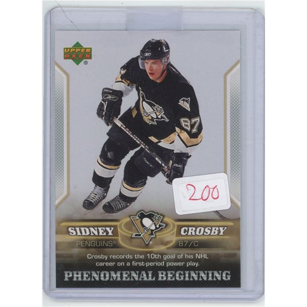 High Grade Sydney Crosby 2006 Upper Deck #11