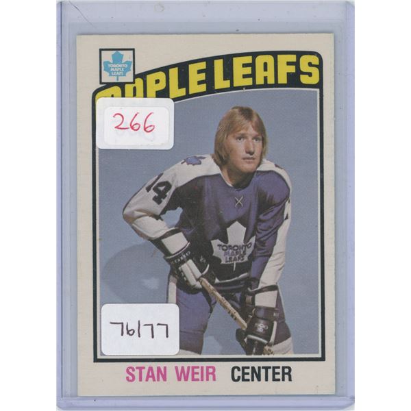 Gradable Cards - 76/77 OPC Weir #270