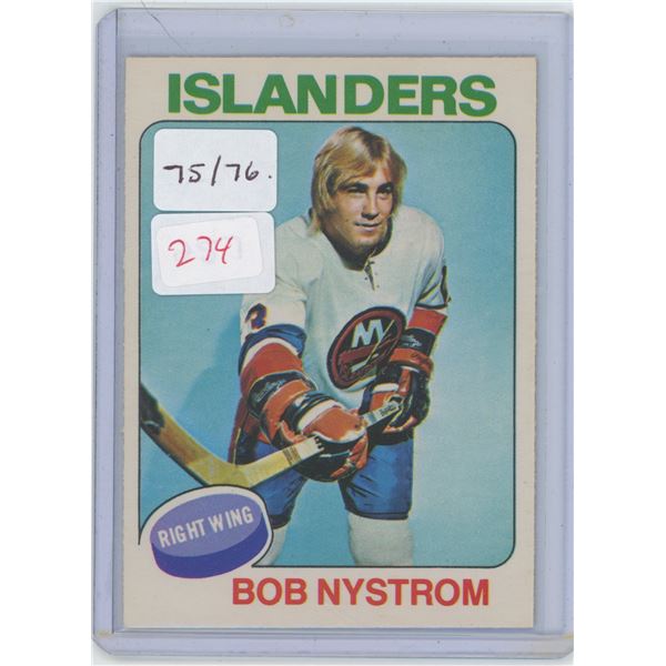 Gradable Cards - 75/76 OPC Bob Nystrom #259