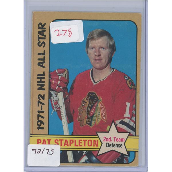 Gradable Cards - 72/73 OPC Pat Stapleton #249