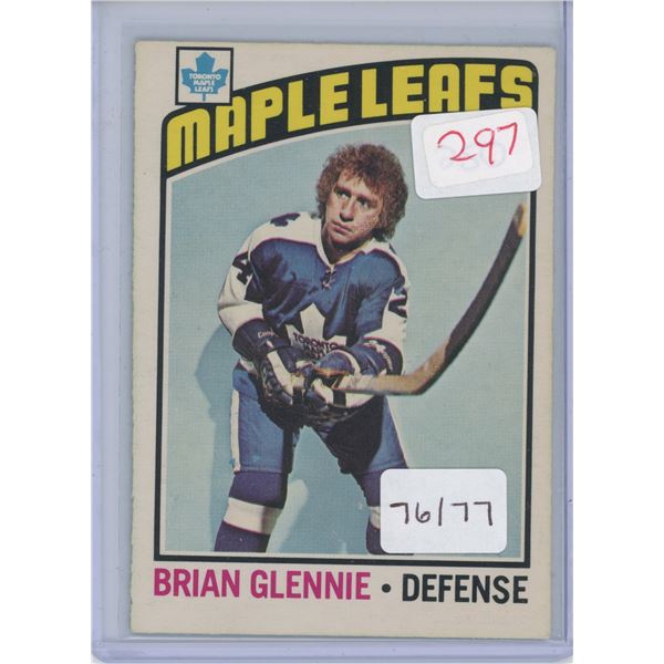 Gradable Cards - 76/77 OPC #99 Brian Glennie