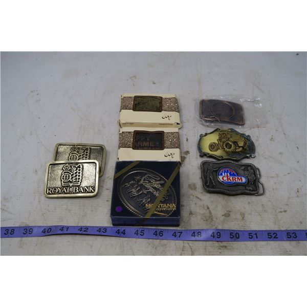 Lot Misc. Vintage Belt Buckles