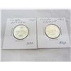 Image 1 : 2 Canadian 1967 Silver Quarters