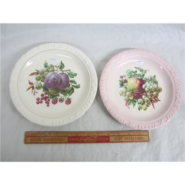 2 James Kent 8 and 1/2 inch Plates